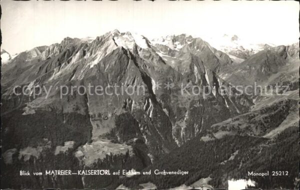 Grossvenediger Blick vom Matreier Kalsertörl