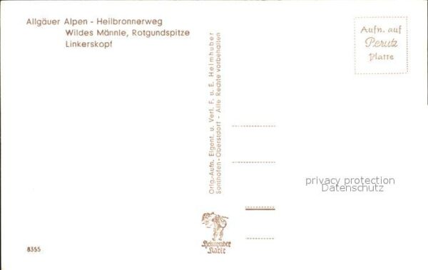 Allgaeu Region Heilbronnerweg Wildes Männle Rotgundspi – Bild 2
