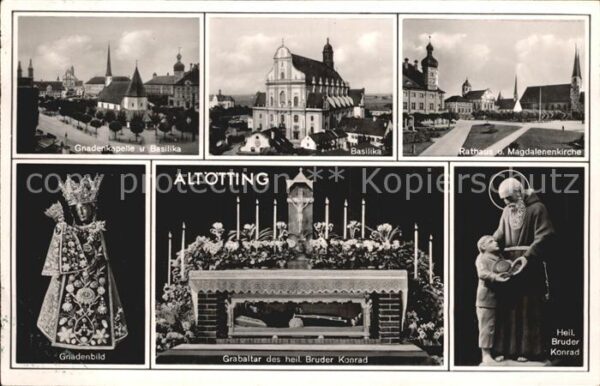Altoetting Gnadenkapelle Basilika Grabaltar des he