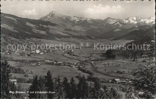 Brixen Suedtirol Hof mit Kitzbühler Horn