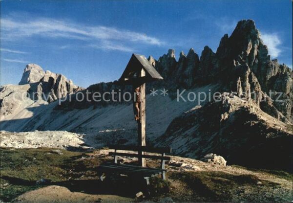 Sesto Sexten Suedtirol Monte Paterno Paternkofel  Zwölferkofel
