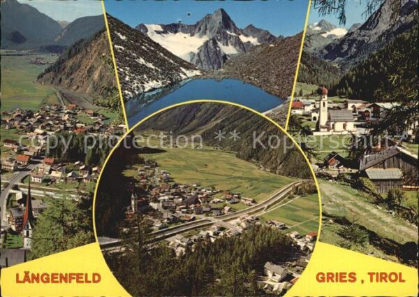 Gries Laengenfeld Tirol Fliegeraufnahmen mit See
