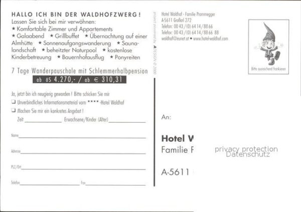 Grossarl Hotel Waldhof – Bild 2