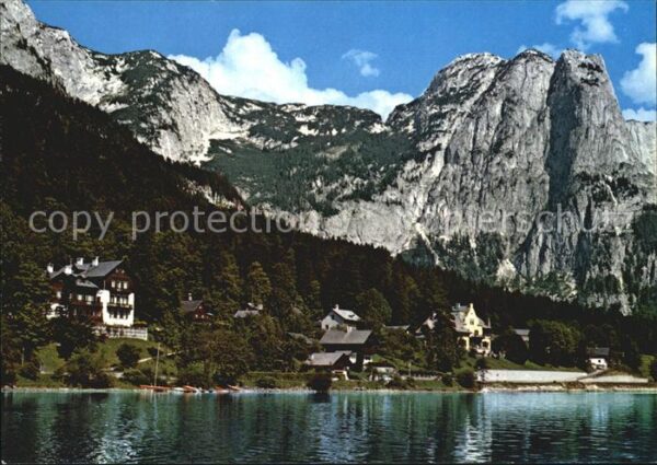 Grundlsee Steiermark mit Backenstein