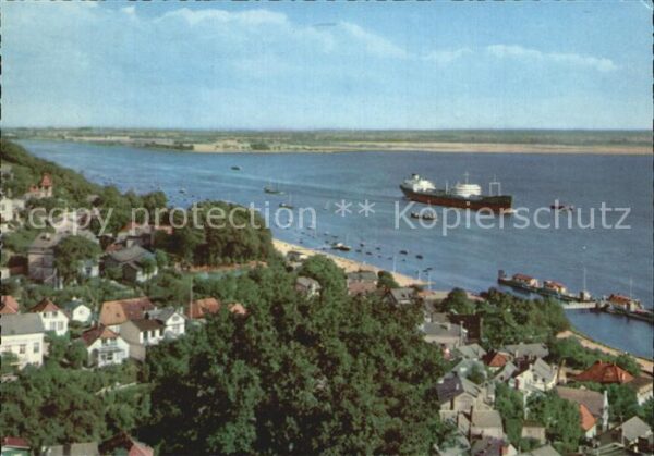 Blankenese Hamburg Blick vom Süllberg