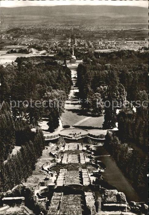 Kassel Fliegeraufnahme Wilhelmshöhe