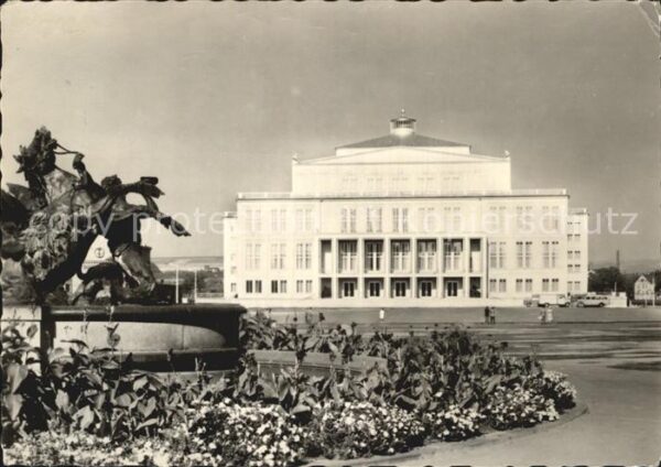 Leipzig Opernhaus am Karl Marx Platz