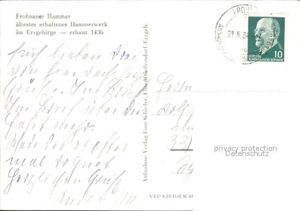 Erzgebirge Region Frohnauer Hammer – Bild 2
