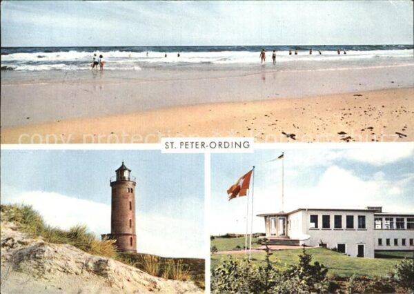 St Peter-Ording Strand Leuchtturm