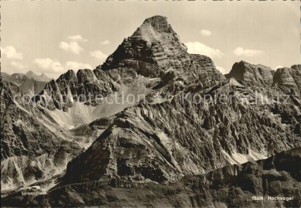 Hochvogel mit Fuchskarspitze und Prinz Luitpoldha