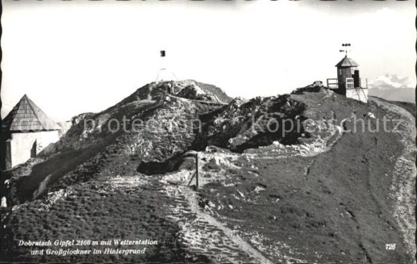 Dobratsch Kaernten Gipfel Wetterstation Grossglockner