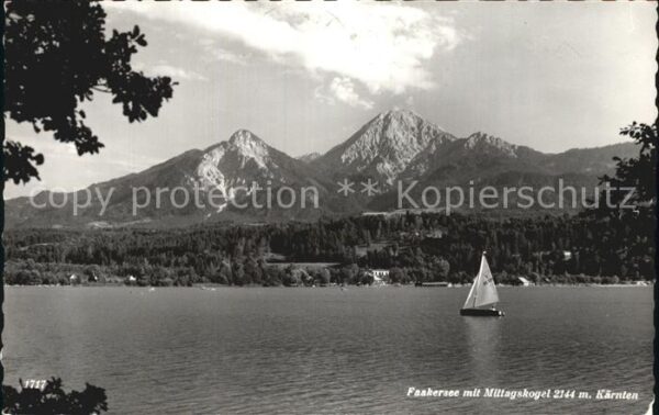 Faakersee Mittagskogel Kärnten
