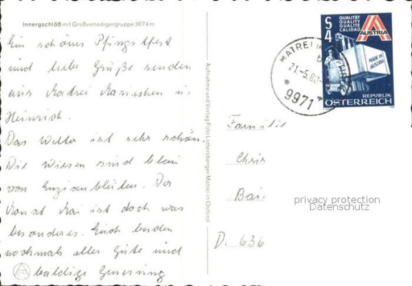 Innergschloess Grossvenedigergruppe – Bild 2