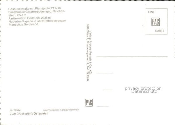 Gesaeuse Planspitze Ennsbrücke Gstatterboden Hub – Bild 2