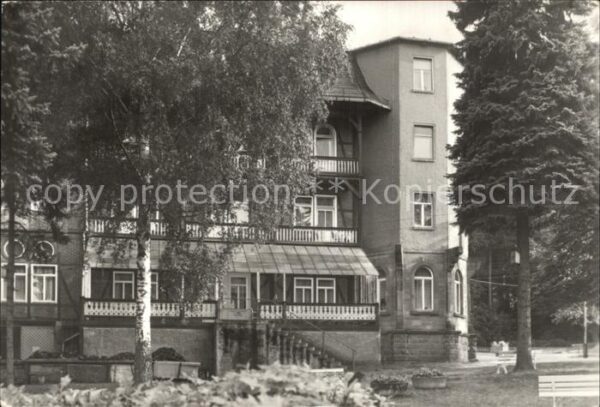 Bad Berka Volksheilbad Wilhelmsburg