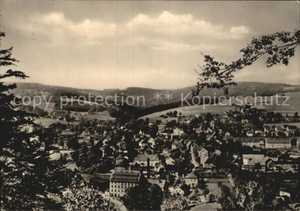 Pockau Flöhatal Ortsansicht