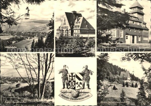 Oberwiesenthal Erzgebirge Schwebebahn Sachsenbaude Fichtelberghau