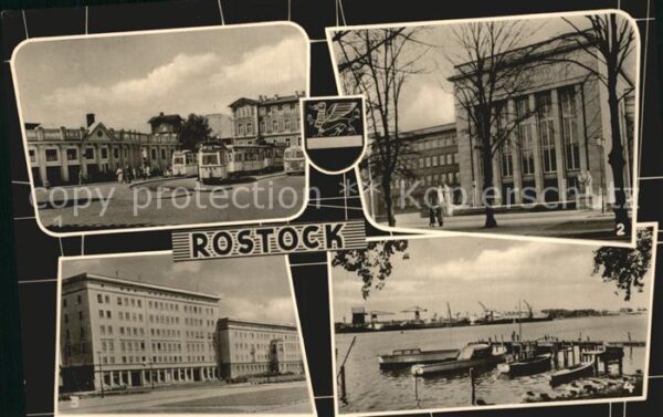 Rostock Bahnhof Neptunwerft Universitätsklinik