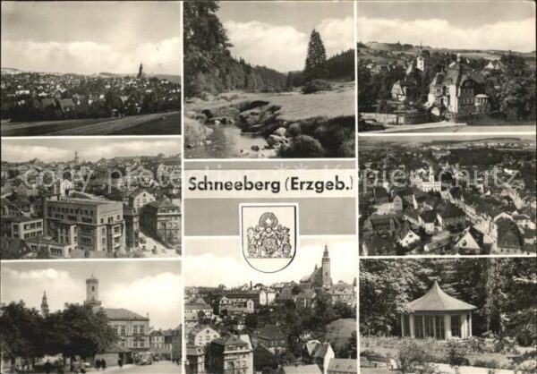 Schneeberg Erzgebirge Sankt Wolfgangskirche Rathaus