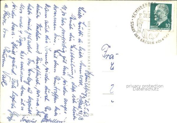 Schneeberg Erzgebirge Sankt Wolfgangskirche Rathaus – Bild 2