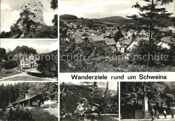 Schweina Bad Liebenstein Ruine Liebenstein Schloss Altenstein Lu