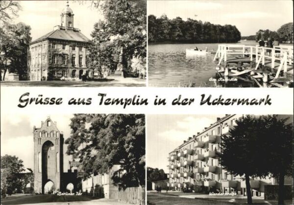 Templin Rathaus Berliner Tor Werderstraße Ratst