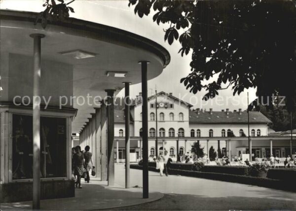 Bad Elster Staatsbad Badeplatz Badehaus