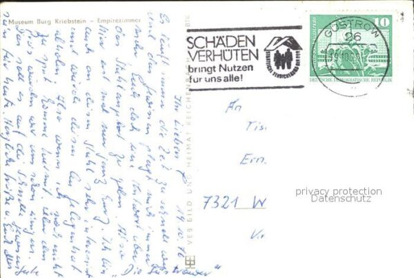 Kriebstein Burg Museum Empirezimmer – Bild 2
