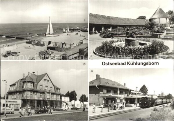 Kuehlungsborn Ostseebad Bootsanlegestelle Konzertgarten Ost Max