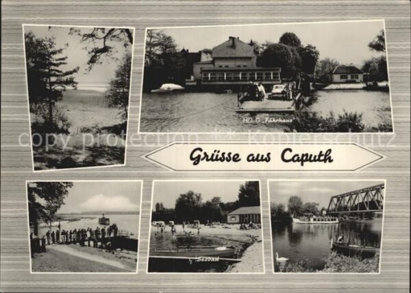 Caputh HO Gaststätte Fährhaus Seebad