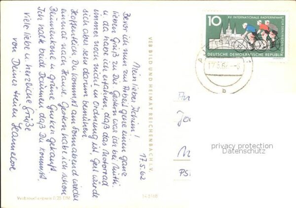 Aue Sachsen Kulturhaus Ernst Thälmann Heidelberg St – Bild 2