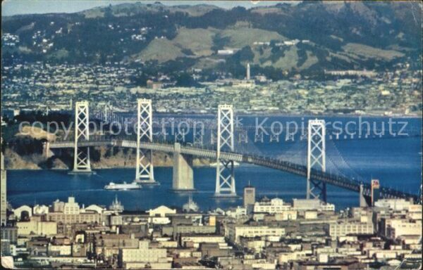 San Francisco California Oakland Bay Bridge