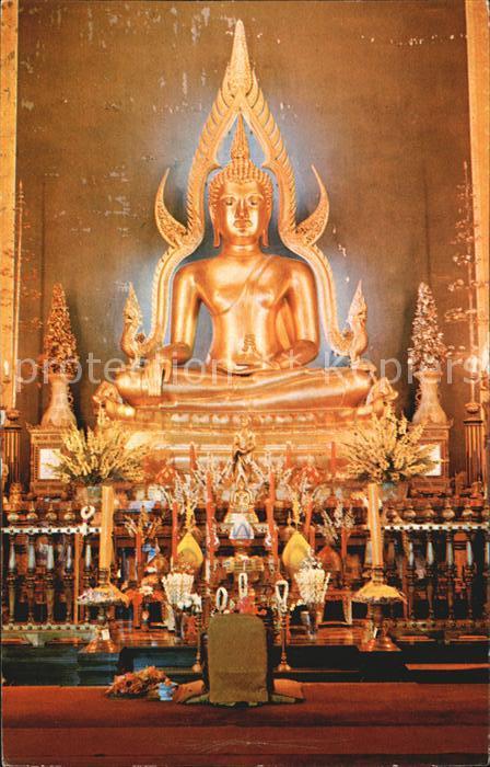 Bangkok Statue of Lord Buddha in Wat Benchamabo