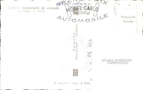 Monaco Le Palais du Prince – Bild 2