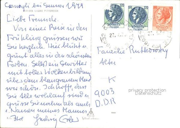 Liguria Ligurien Riviera Ligure pittoresca – Bild 2