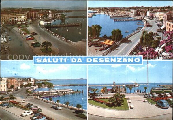 Desenzano Lago di Garda Hafenpartie Uferstrasse