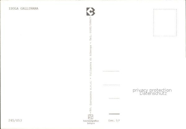 Isola Gallinara Fliegeraufnahme – Bild 2