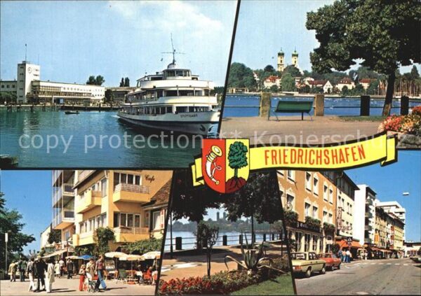 Friedrichshafen Bodensee Fähre Teilansichten