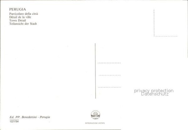 Perugia Particolare della citta – Bild 2