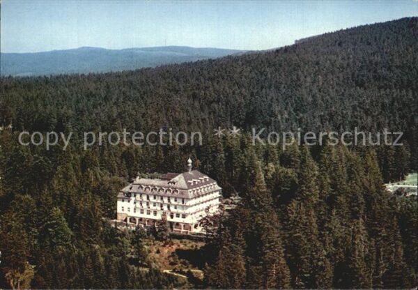Buehl Baden Sanatorium Bühlerhöhe Fliegeraufnahme