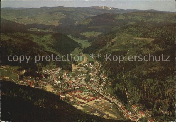 St Blasien Fliegeraufnahme