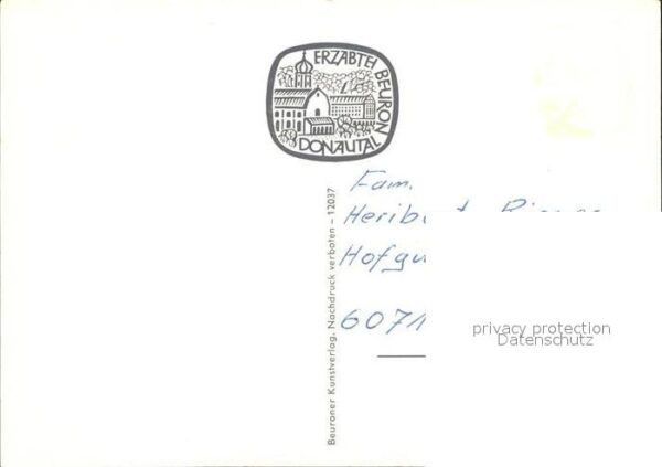 Beuron Donautal Kloster Beuron Inneres Teilansichten Sk – Bild 2