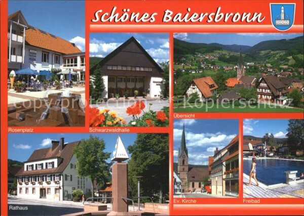Baiersbronn Schwarzwald Rosenplatz Schwarzwaldhalle Total Ratha