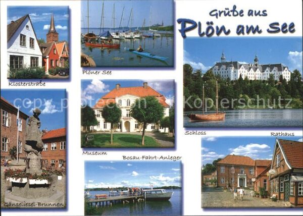 Ploen See Klosterstrasse Plöner See Gänseliesel B