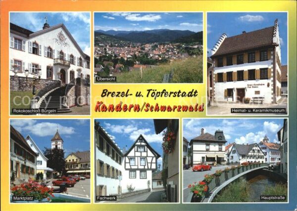 Kandern Rokokoschloss Bürgeln Übersicht Heimat