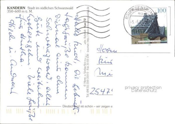 Kandern Rokokoschloss Bürgeln Übersicht Heimat – Bild 2