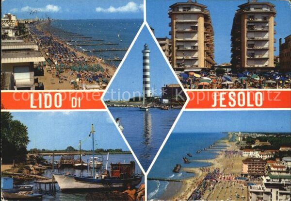Lido di Jesolo Strandpartien Hotels Hafen