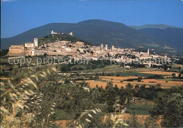 Assisi Umbria Panorama Castello