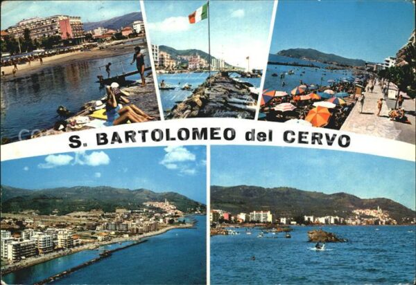 Diano Marina Spiaggi e Alberghi S Bartolomeo del Cer