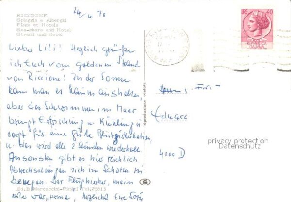 Riccione Spiaggia e Alberghi – Bild 2